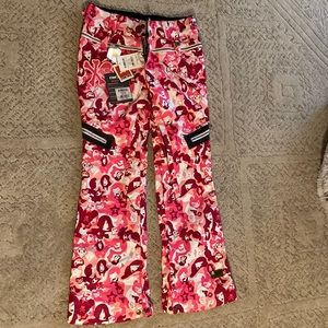 RIDE snowboard pants special edition. Used once!!! No damage!! Tags attached.